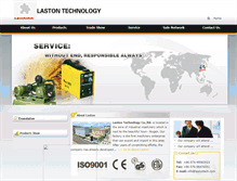 Tablet Screenshot of lastontech.com